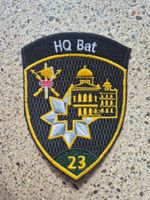 *** Badge HQ Bat 23 ohne klett ***