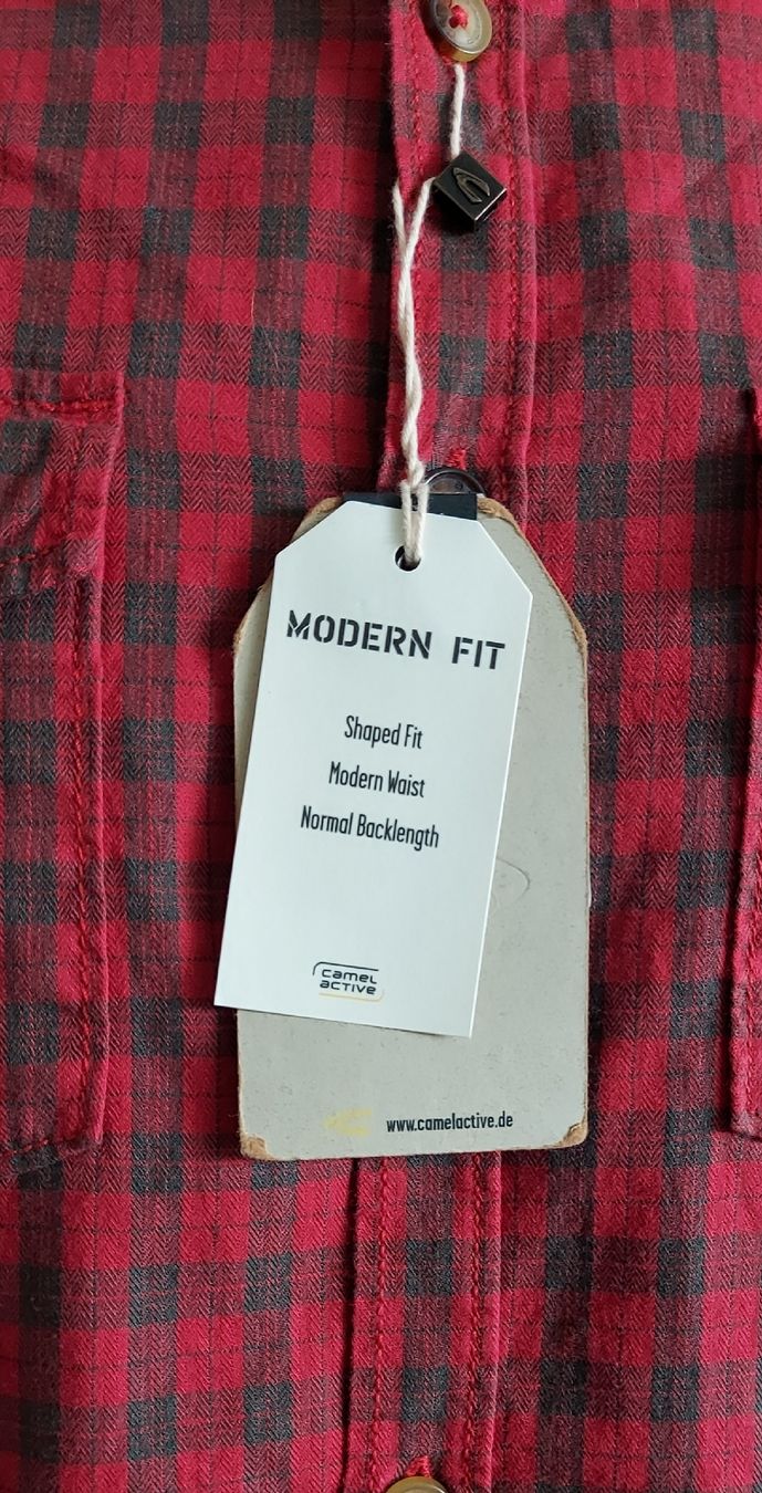 Camicie: Neues Camel Active Herren Hemd Karohemd Gr. L – Nuovo e nell'imballaggio originale da Basel venduto da Mazzo84 2