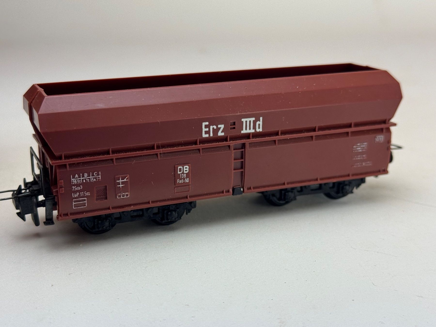 Modelleisenbahnen: EB-  Erz  Güterwagen DB – Gebraucht aus Elm von Wikmtz