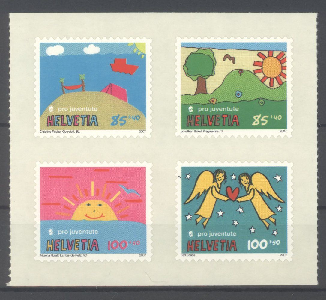 Tutti i francobolli: 2007, Pro Juventute ** – Usato da Willisau venduto da Vollstempel