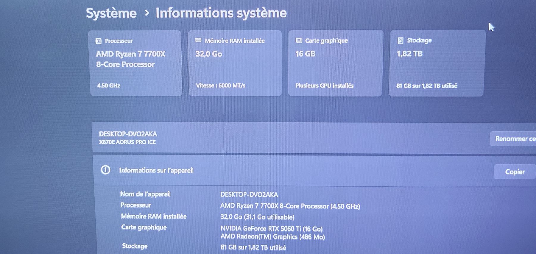 PCs: Pc gaming blanc neuf  – Neu (gemäss Beschreibung) aus Courtemaîche von Atelier.tech 9