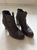 Stiefeletten Gabor braun Leder Grösse 38 guter Zustand