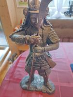 GROSSER BRONCE SAMURAIKRIEGER EINDRÜCKLICH SELTEN