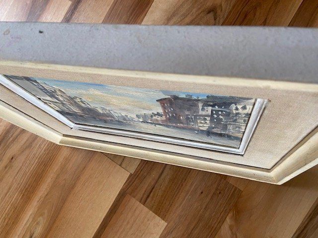Dipinti: Oelbild auf Leinwand "Strassenzug" – Usato da Ottenbach venduto da Freij 3