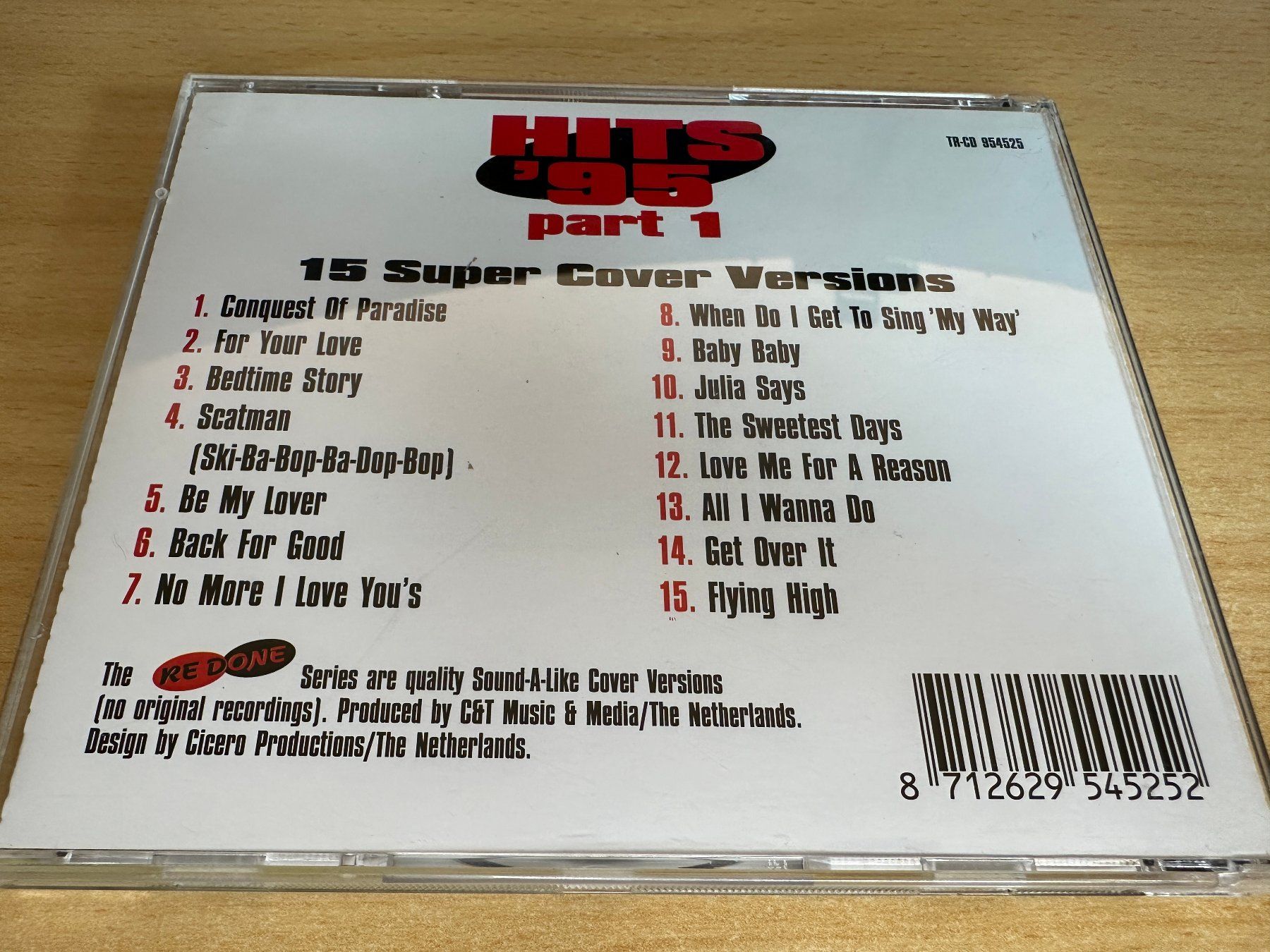 CD: Hits 95 Part 1 - 15 Super Cover Versions – Usato da Rikon im Tösstal venduto da Alpenmutz 1