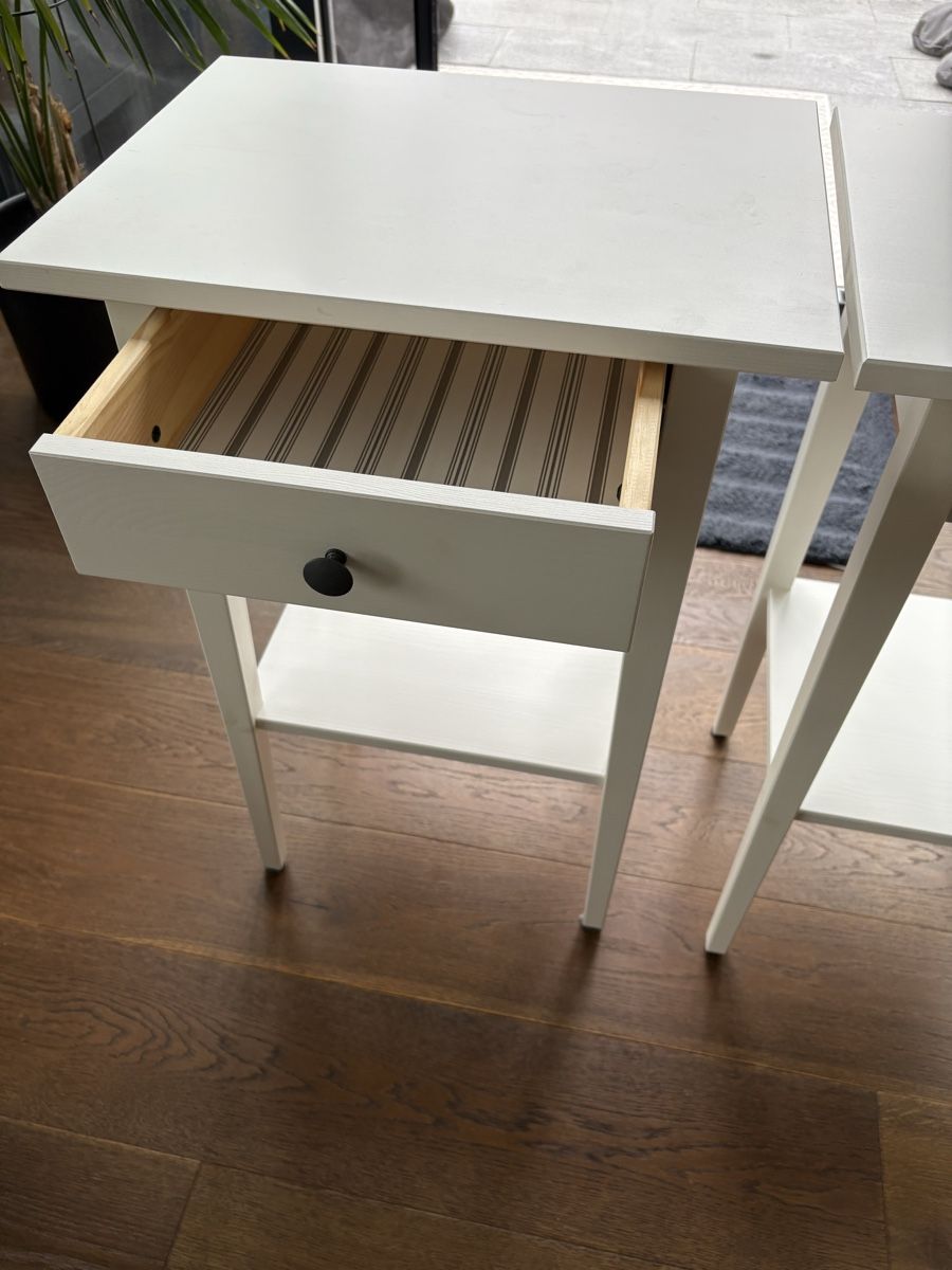Ikea Comodini: Nachttisch HEMNES IKEA Weiss – Usato da Grellingen venduto da fablo_design 1