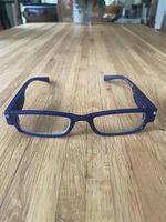 Lunettes pour lire, +1.50 avec lumière intégrée 