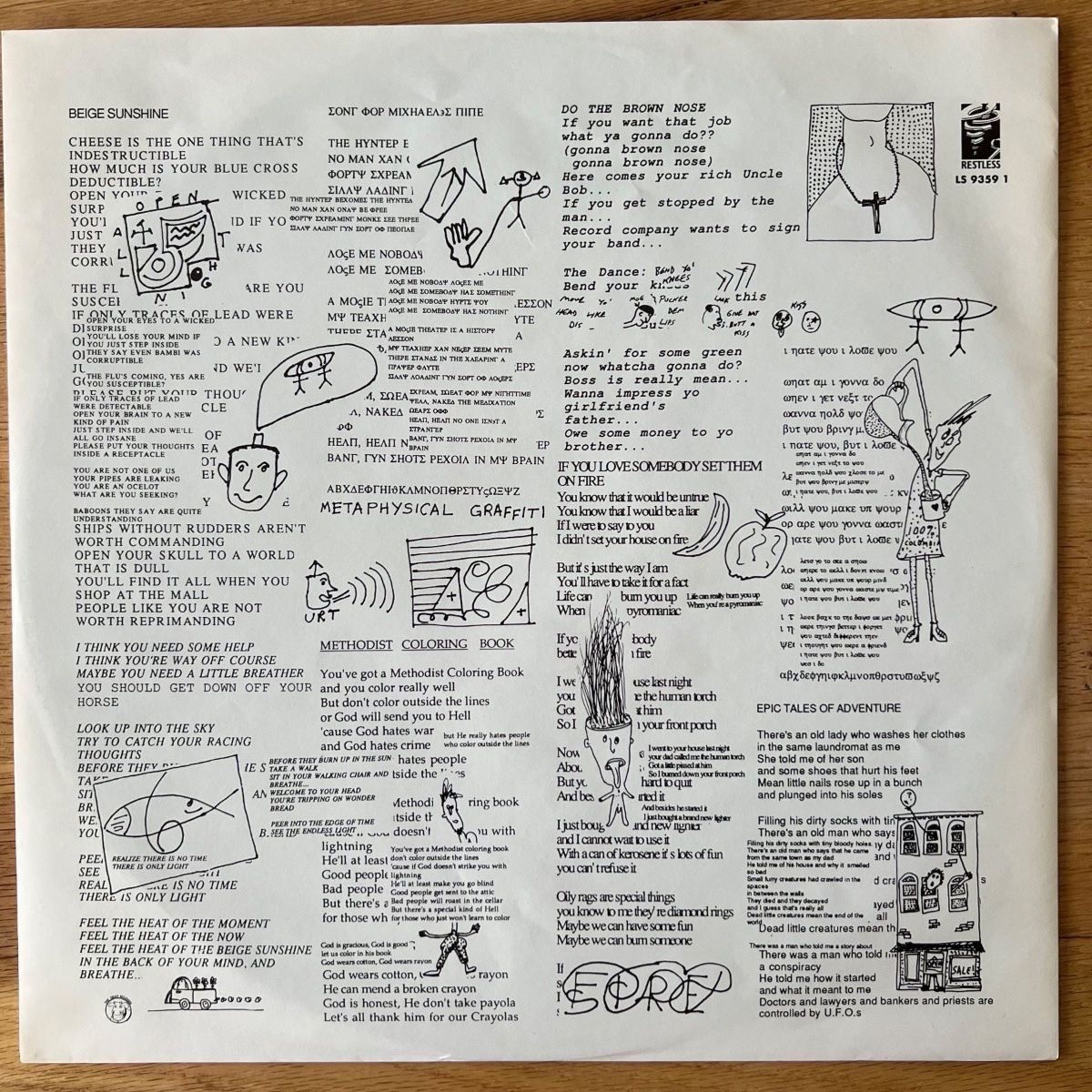 Dischi in vinile: Dead Milkmen - Metaphysical Graffiti / 1. NL-Press. 1990 – Usato da Gais venduto da soundcave57 2