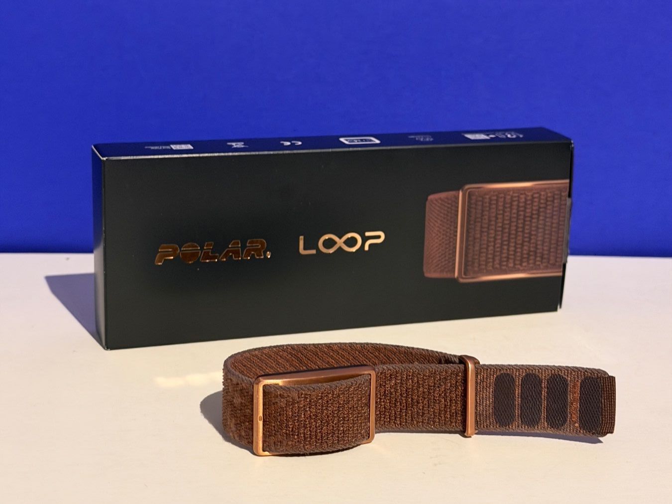 Polar Smartwatch: Polar Loop 2 SoftWeave Band Brown Copper Set – Usato da Bern venduto da mura_shop