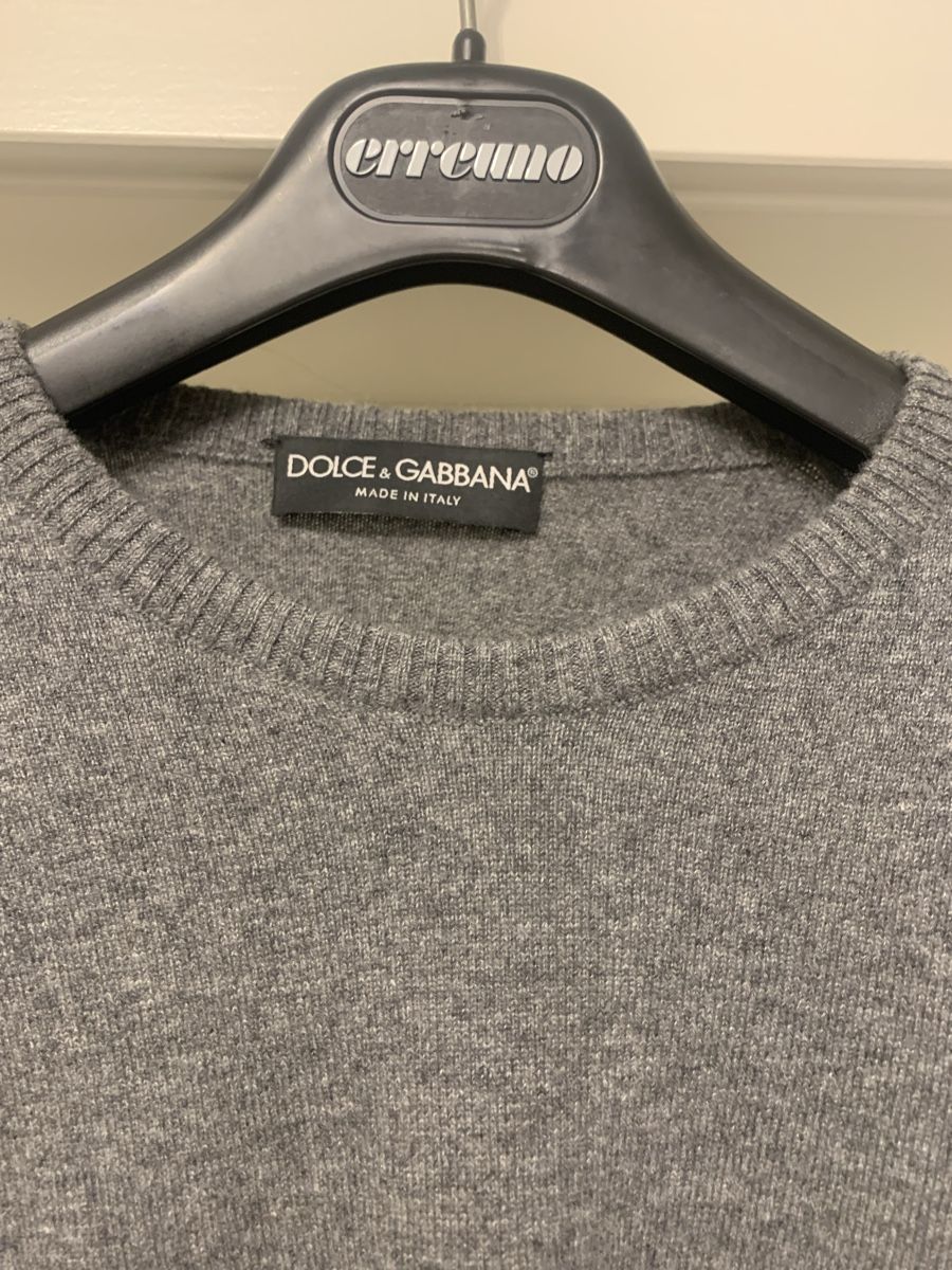 Dolce & Gabbana Pullover & Sweatshirts: Dolce und Gabbana Pulli grau – Neu (gemäss Beschreibung) aus Schaan von irmgarda02 1