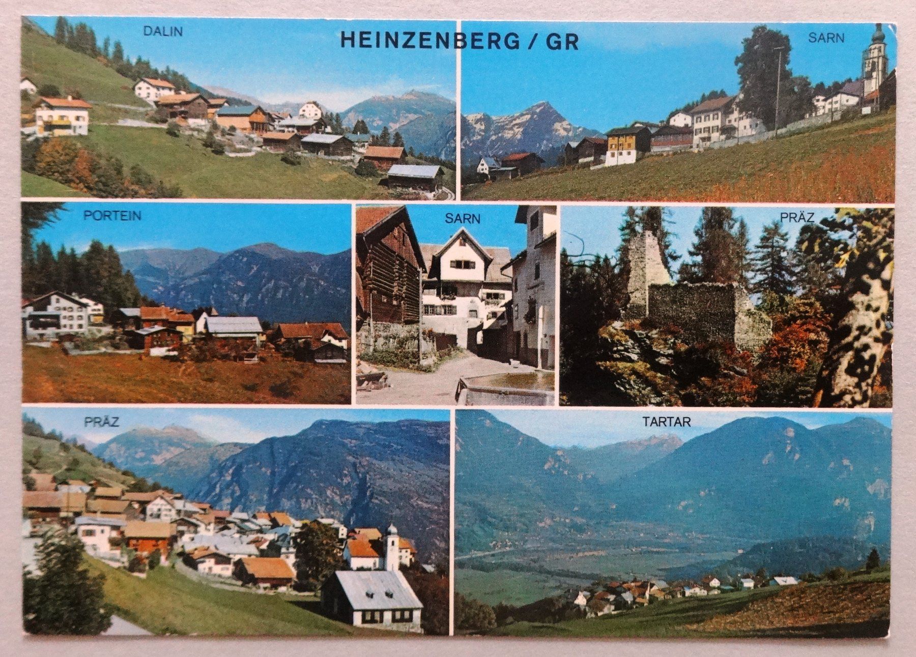 Ansichtskarten: Heinzenberg – Gebraucht aus Fétigny von Billy2miny
