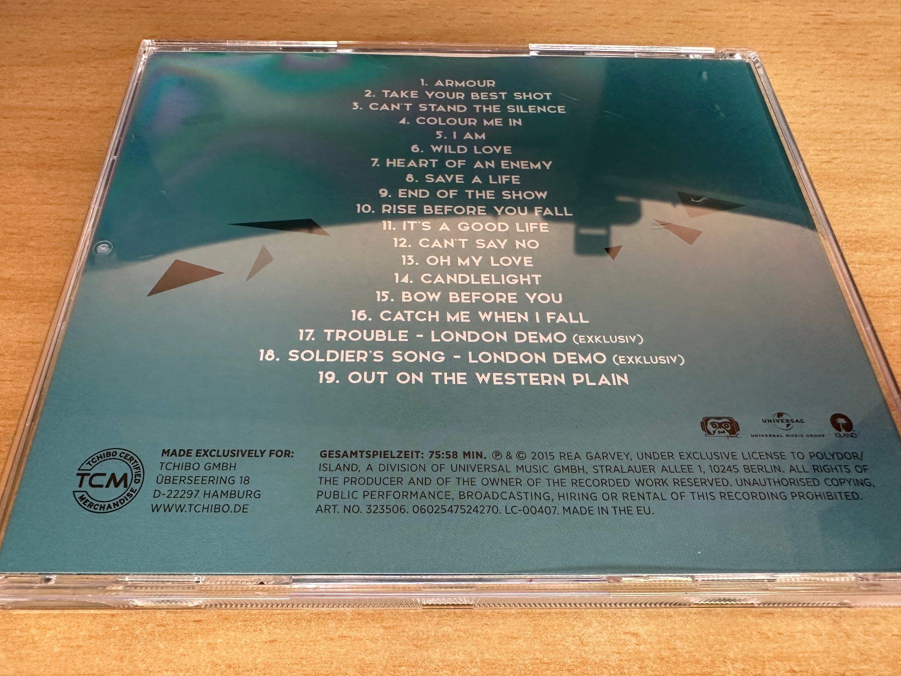 CDs: Rea Garvey – The Special Collection – Gebraucht aus Rikon im Tösstal von Alpenmutz 1