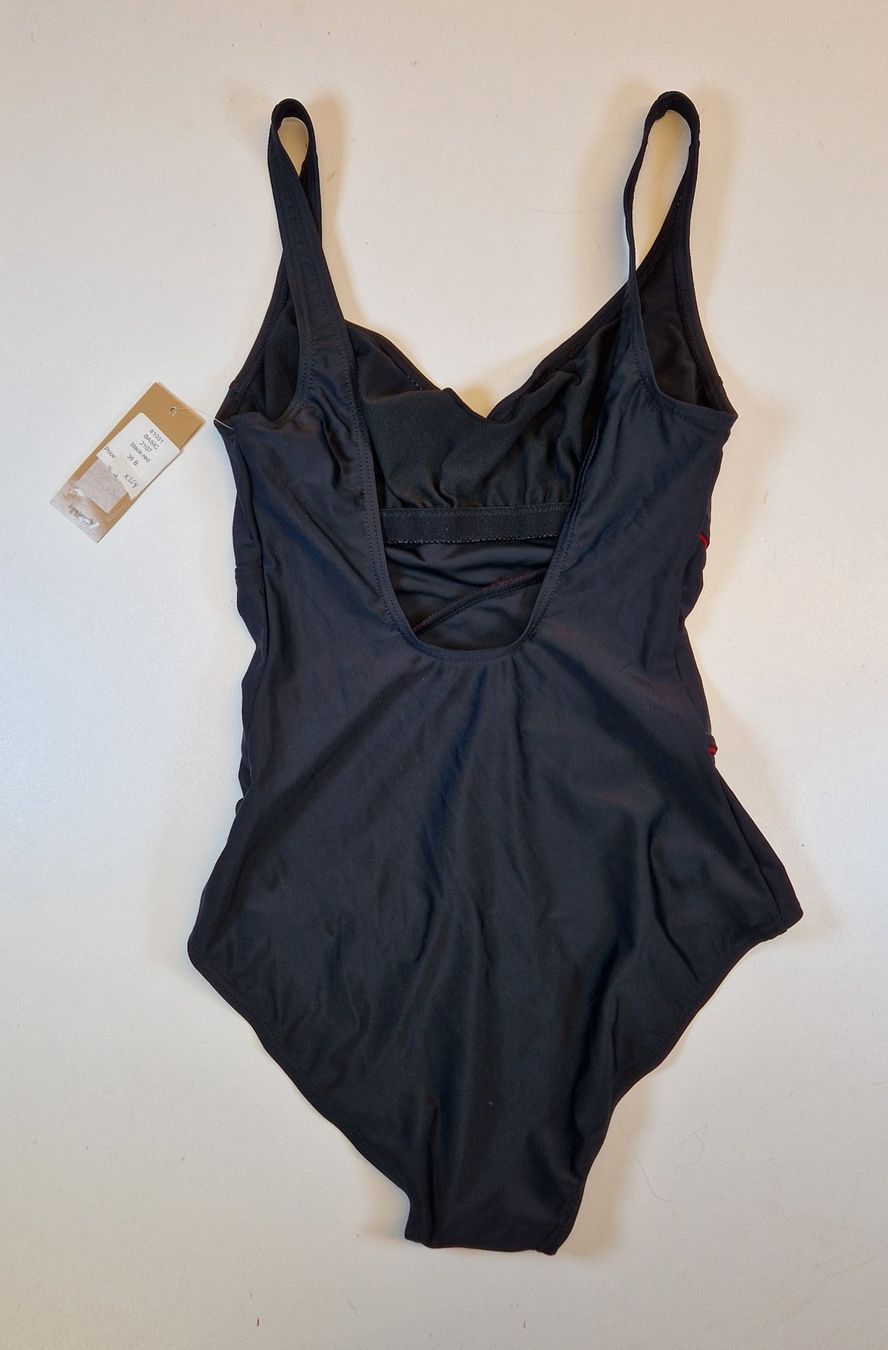 Lahco Costumi da bagno & Bikini: Badehose Damen 36B Lahco Basic Black Red / Rabatt 50% - 70%! – Nuovo e nell'imballaggio originale da Braunau venduto da Brand-Store 5