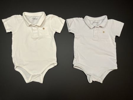 2 Verbaudet Polo-Bodys Gr. 71 (9 Monate)