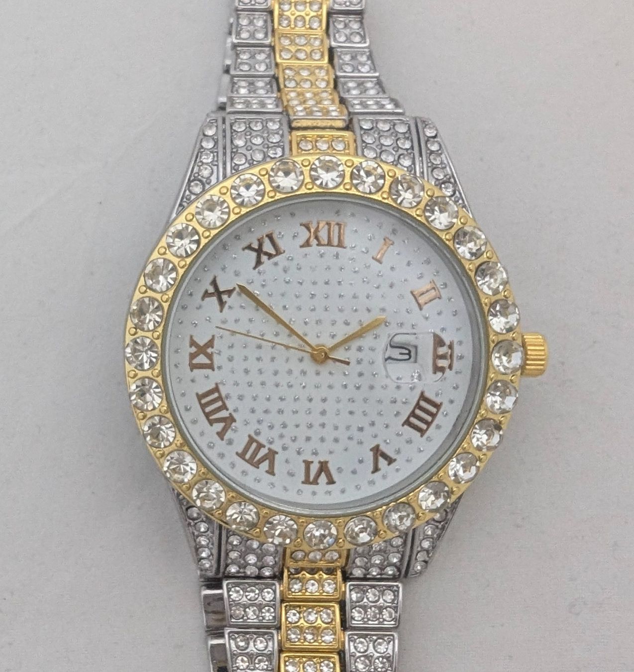 Orologi: Hip Hop - Bling Bling Uhr – Nuovo (secondo la descrizione) da Ettingen venduto da Kartenplanet