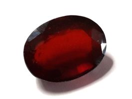 1x Grenat HESSONITE 14x11 mm - Valeur 117.- Fr.