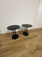Schwarze Beistelltische (2 Stk.) im trendigen Design!