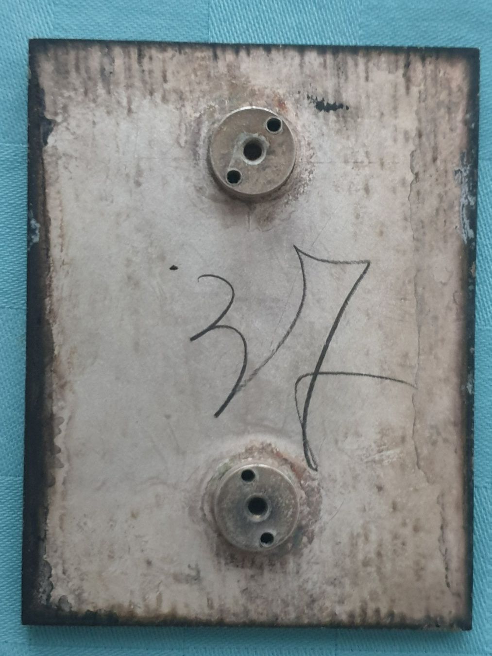 Ecriteaux: Metallplakette Militär – D'occasion à Mörschwil par spirspi 1