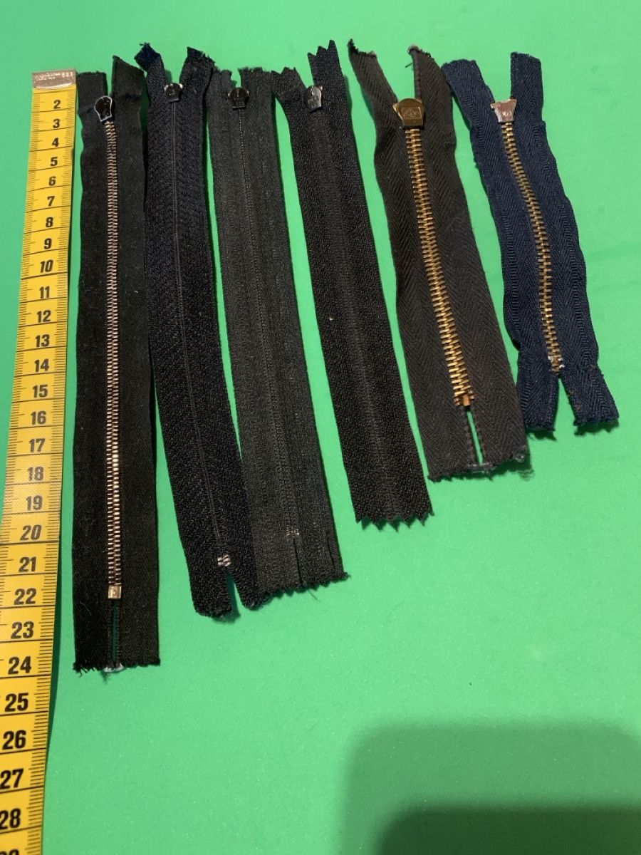 Tessuti: Lot de 6 fermetures éclair (zippers) – Nuovo (secondo la descrizione) da Prilly venduto da Sissi_1009 6