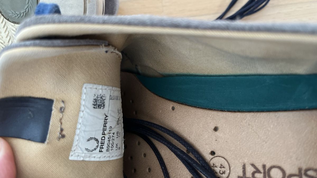 Fred Perry Scarpe da uomo: Chaussures hommes Fred Perry, pointure 43 – Usato da Lausanne venduto da Global.P 4