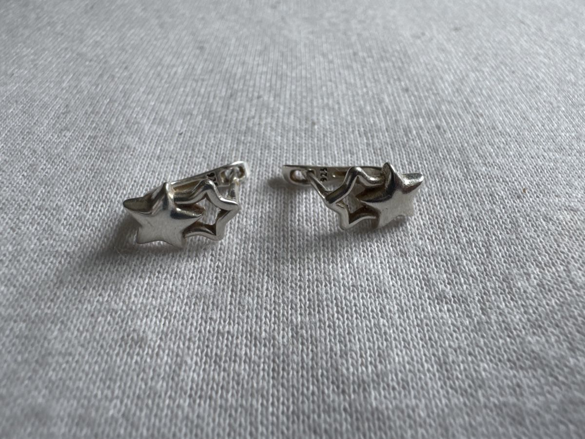 Ohrringe & -stecker: Y2k Stern Ohrringe 925 Sterling Silber  – Gebraucht aus Villnachern von Lommy
