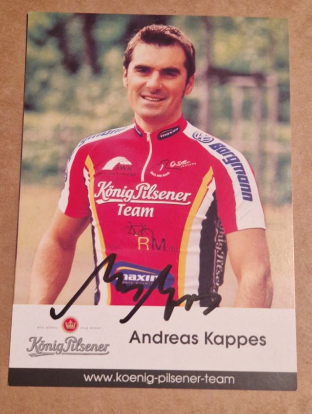 Autografi: Andreas Kappes -  handsigniert – Usato da Menziken venduto da Autogramme