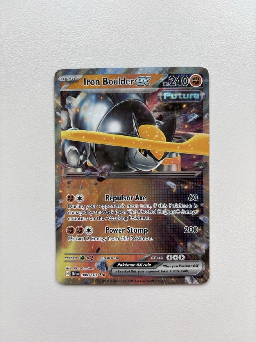 Pokémon Carte collezionabili: Iron Boulder EX Double Rare - Pokemon Temporal Forces EN – Nuovo (secondo la descrizione) da Obfelden venduto da tam_p7vm