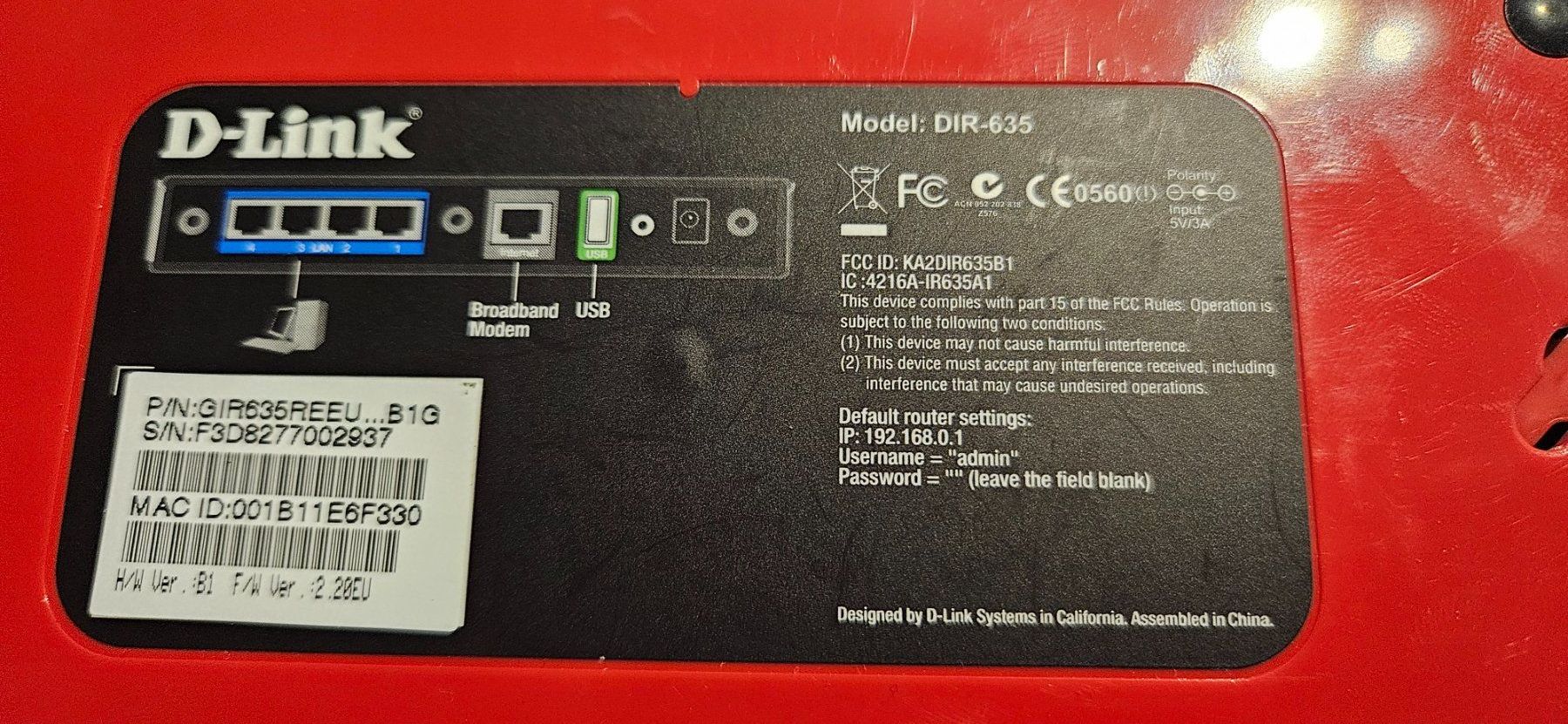 Modem & Router: D-Link Rooter DIR-635 – Usato da Arch venduto da Stefanm18 2
