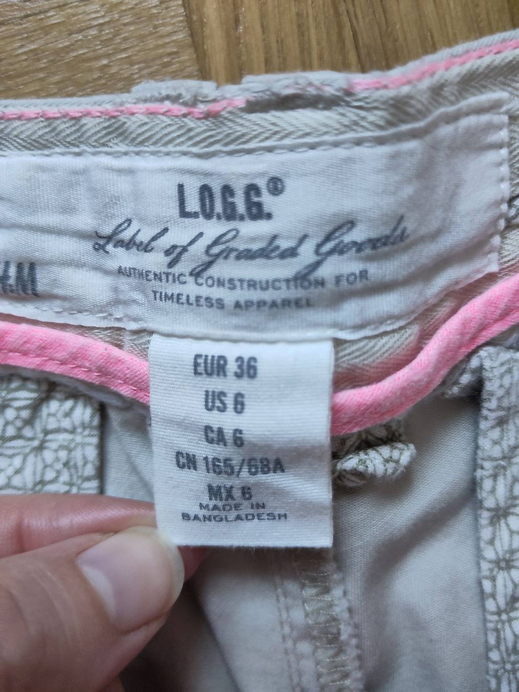 H&M Pantaloni: beige Shorts Gr. 36 – Usato da Bern venduto da icanhearyoursmile 4