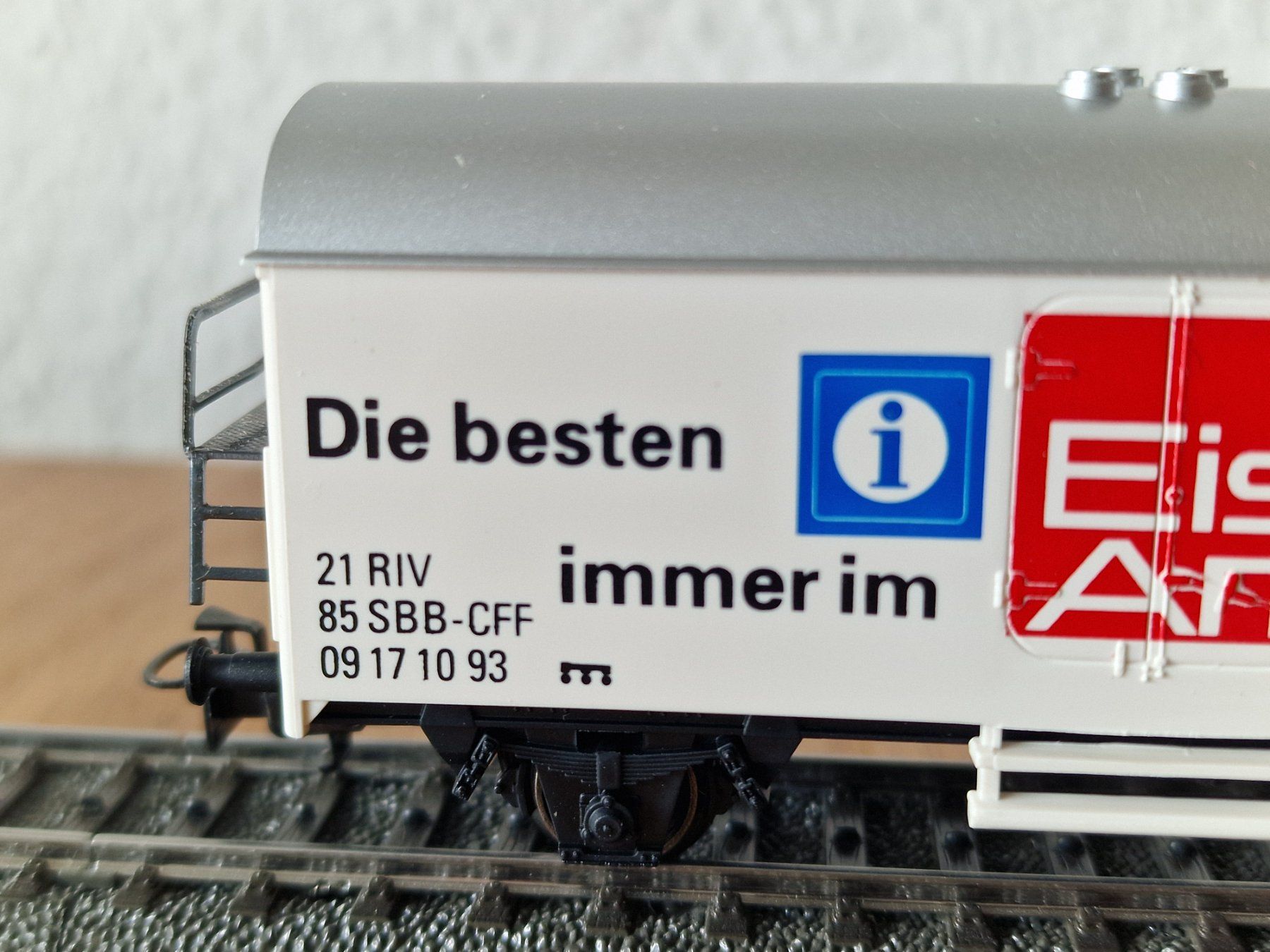 SBB/CFF/FFS Modellini di ferrovie: SBB Güterwagen Eisenbahn Amateur H0 – Usato da Matten b. Interlaken venduto da lor_hr9w 4