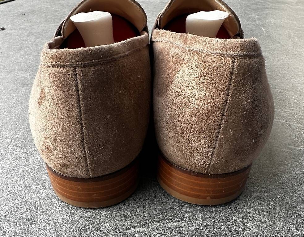 Scarpe da donna: Loafer Wildleder braun, Gr. 40 – Usato da Thalwil venduto da and_fdf5 1