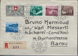 1953 Pro Patria ET Brief (Kat. 75.--)
