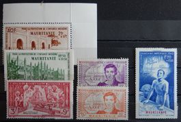 Mauretanien Franz. ex. Kat. 100-139 */(*) 1939/42