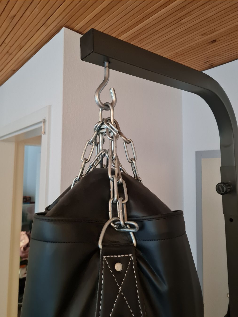 Boxsäcke: Boxstation / Boxständer inkl. Hammer Boxsack – Gebraucht aus Untersiggenthal von Chlammeraff_ 1
