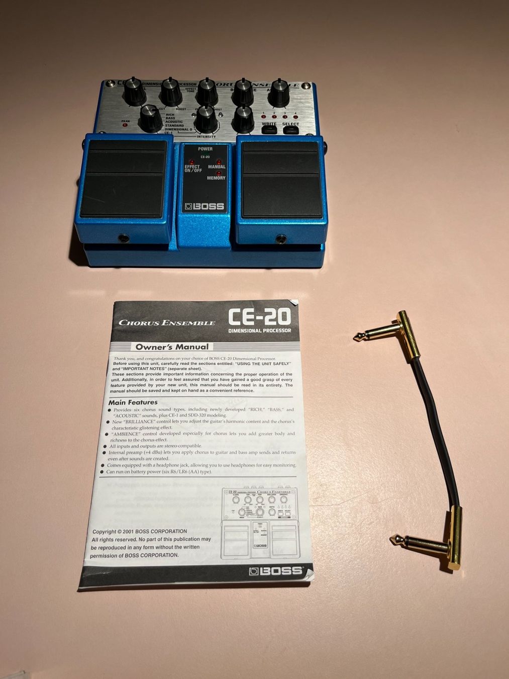 Boss Verstärker: Boss CE20 Chorus Ensemble Twin Pedal – Gebraucht aus Zürich von Renkonsky 5
