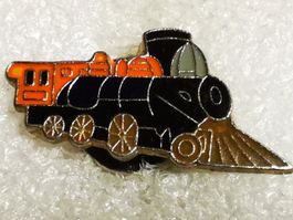 Ansteckpin 91: Dampflokomotive