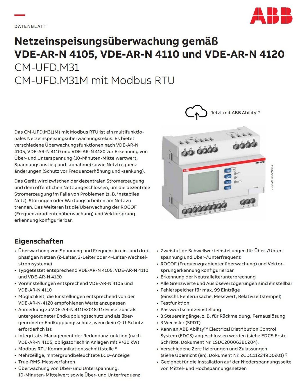 ABB Componenti elettronici: ABB NA- Schutz Relais – Nuovo e nell'imballaggio originale da Hosenruck venduto da Gfaster0 1