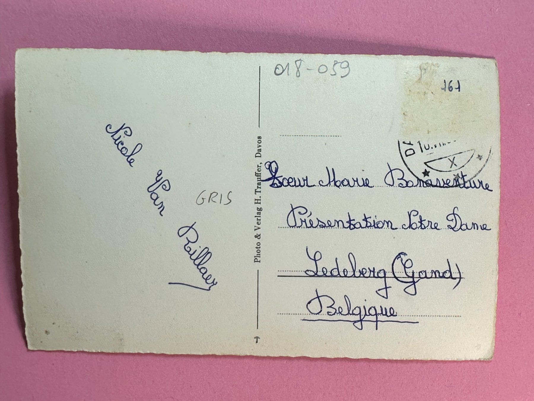 Cartoline postali: Davos - Kurpark – Usato da Steg VS venduto da _vinci_ 1
