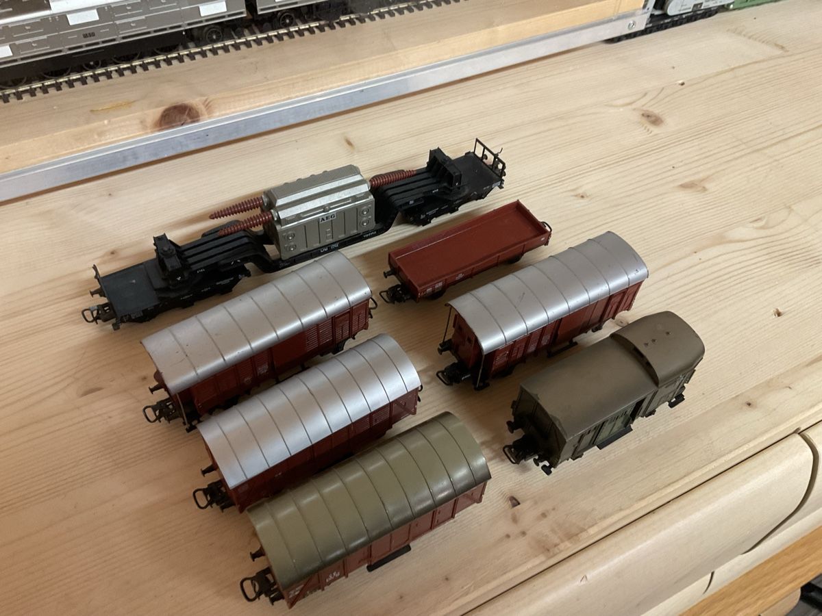Märklin Modellini di ferrovie: Güterwagen  – Usato da Wald ZH venduto da Sbbemilio 4