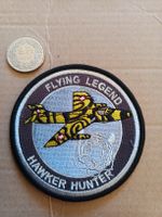 Ecusson HAWKER HUNTER Flying Legend avion Flugzeug 