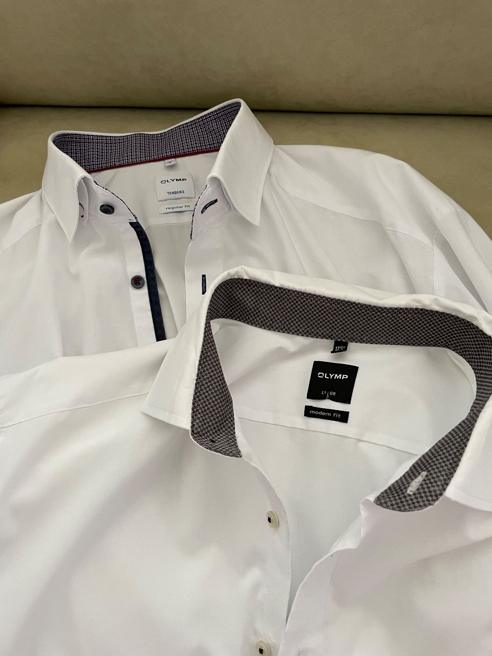 Camicie: Olymp Hemd modern fit weiss Gr. 45 – Nuovo (secondo la descrizione) da Emmenbrücke venduto da Ladyboutique 9