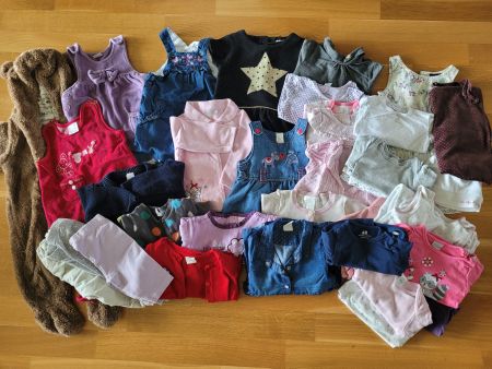 Babykleider Mädchen Gr 68