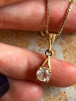 Silberkette Golden WHITE STONE CLASSIC