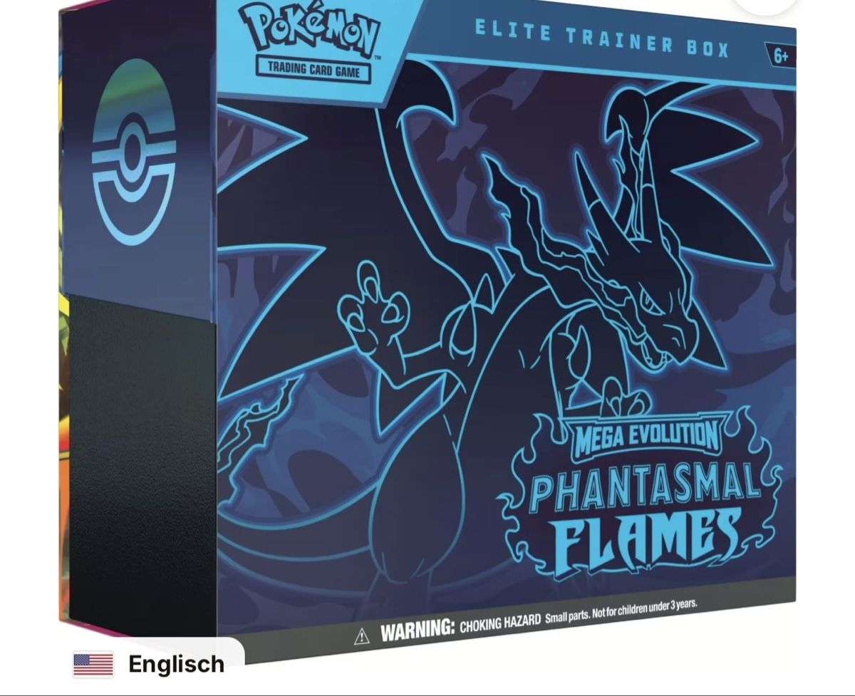Pokémon Cartes à collectionner: Mega Evolution Phantasmal Flames Elite Trainer Box  Englisch – Neuf avec emballage d'origine à bern par Wankdorf_Retro