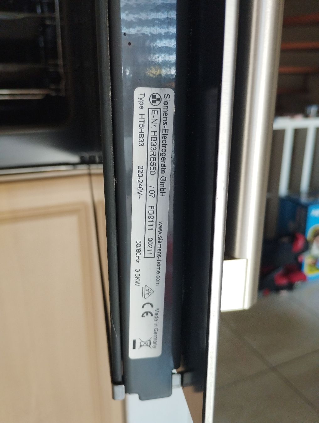 Siemens Elettrodomestici da cucina: Backofen – Usato da Pieterlen venduto da Obelmix007 5
