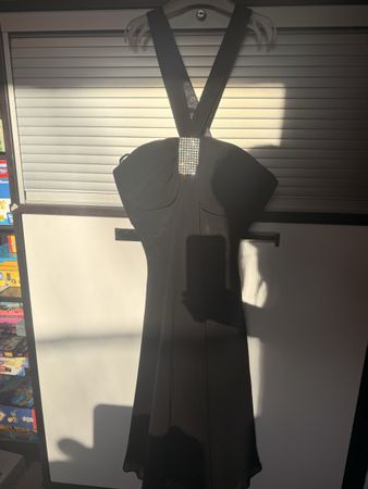 Elegantes, schwarzes Abendkleid Gr. 36 - Cocktaildress