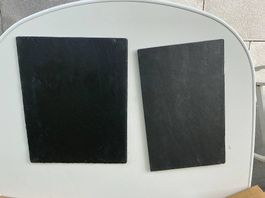 Servierplatten aus Schiefer
