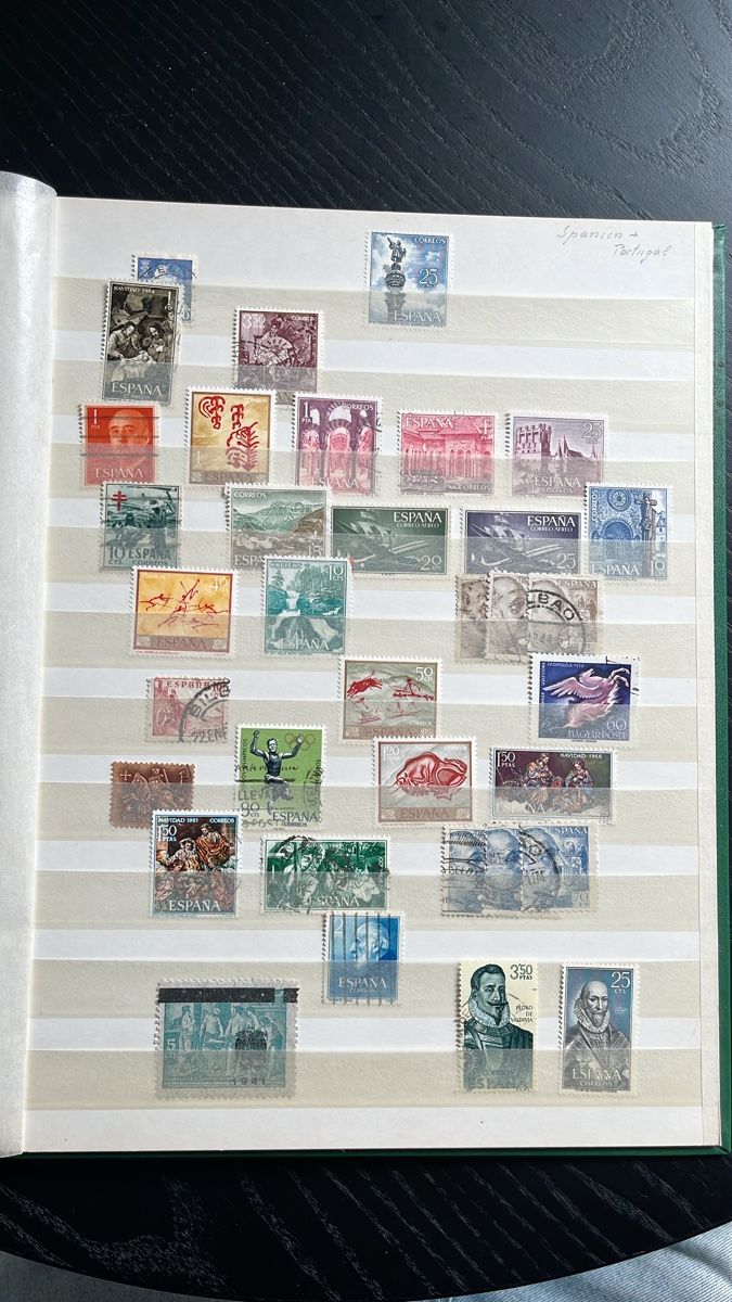 Tutti i francobolli: Sammlung Briefmarken Spanien, Portugal – Usato da Zürich venduto da pantelicarsenije