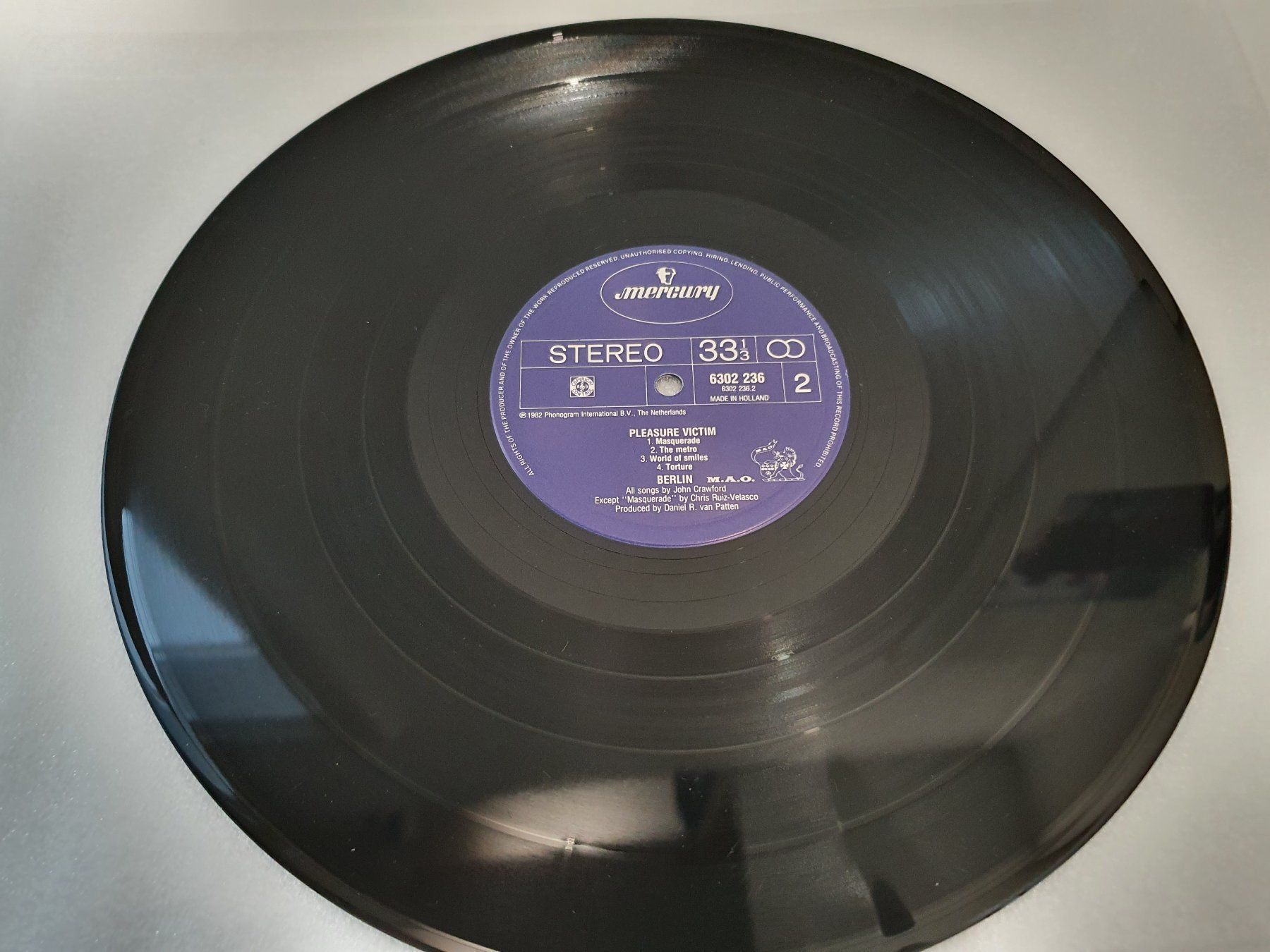 Dischi in vinile: Berlin - Pleasure Victim – Usato da Uster venduto da Vinyl-Leidenschaft 6