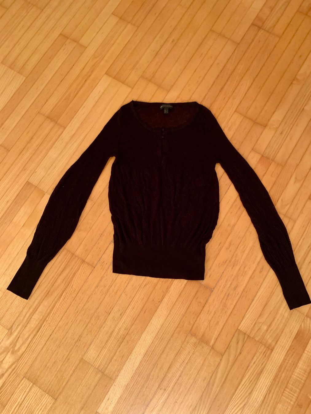 Mango Maglioni & Felpe: Schwarzer Pullover mit Ballonärmel von Mango, Grösse M – Usato da Maienfeld venduto da mar_59mb 4